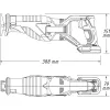 Säbelsäge Hazet 9234-1