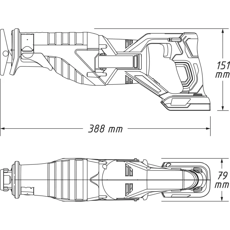 Säbelsäge Hazet 9234-1