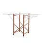 ARREDAMENTI AIRONE Wäscheständer - 175 x 105 cm, Braun