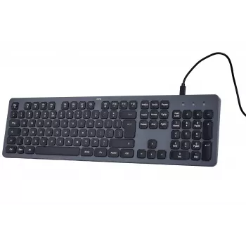 Kabelgebundene Tastatur CK-400 schwarz-grau