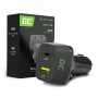 KFZ-Ladegerät Grün Cell CAD33, 42 W, USB-C PD + USB-A QC3.0, 12/24 V Eingang, 5–12 V Ausgang