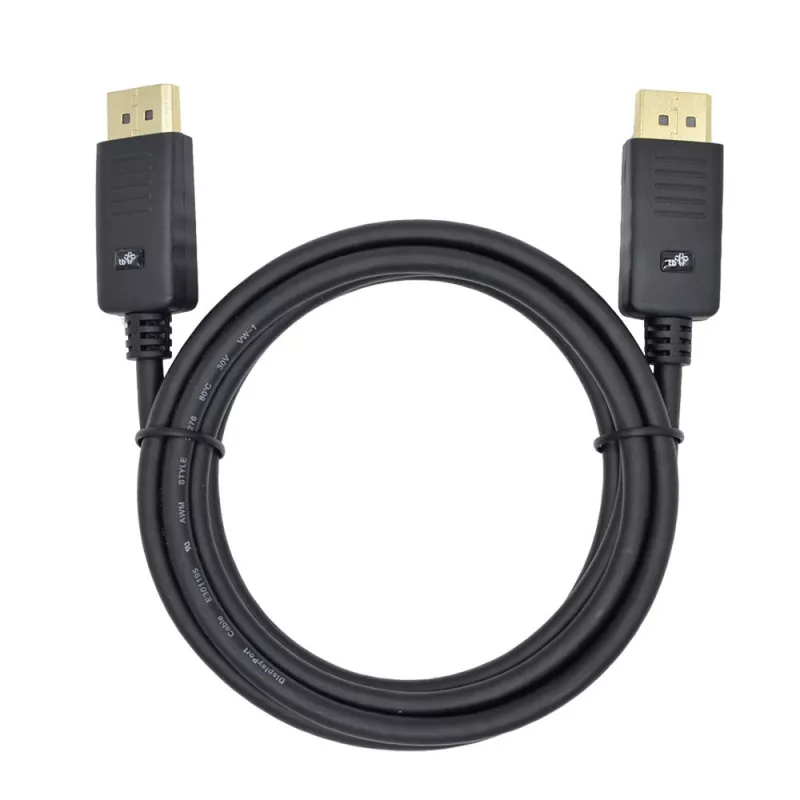 TB DisplayPort-Kabel M/M 1,8 m, Schwarz (AKTBXVDMDPPG18B)