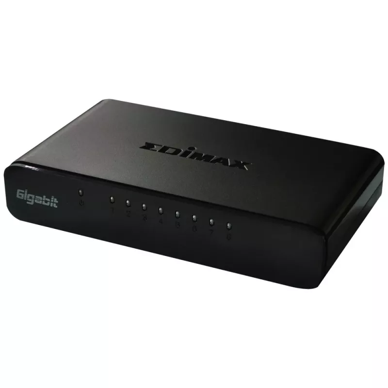 Edimax ES-5800G V3 Netzwerk-Switch Unmanaged Gigabit Ethernet (10/100/1000) Schwarz