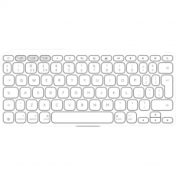 Logitech Keys-To-Go 2 Tastatur Universal Bluetooth QWERTY US International Weiß