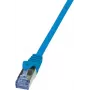 Netzwerkkabel LogiLink 1m RJ-45 Cat6a Blau