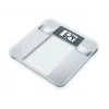 Beurer BG 13 Square Grau, Transparent elektronische Personenwaage