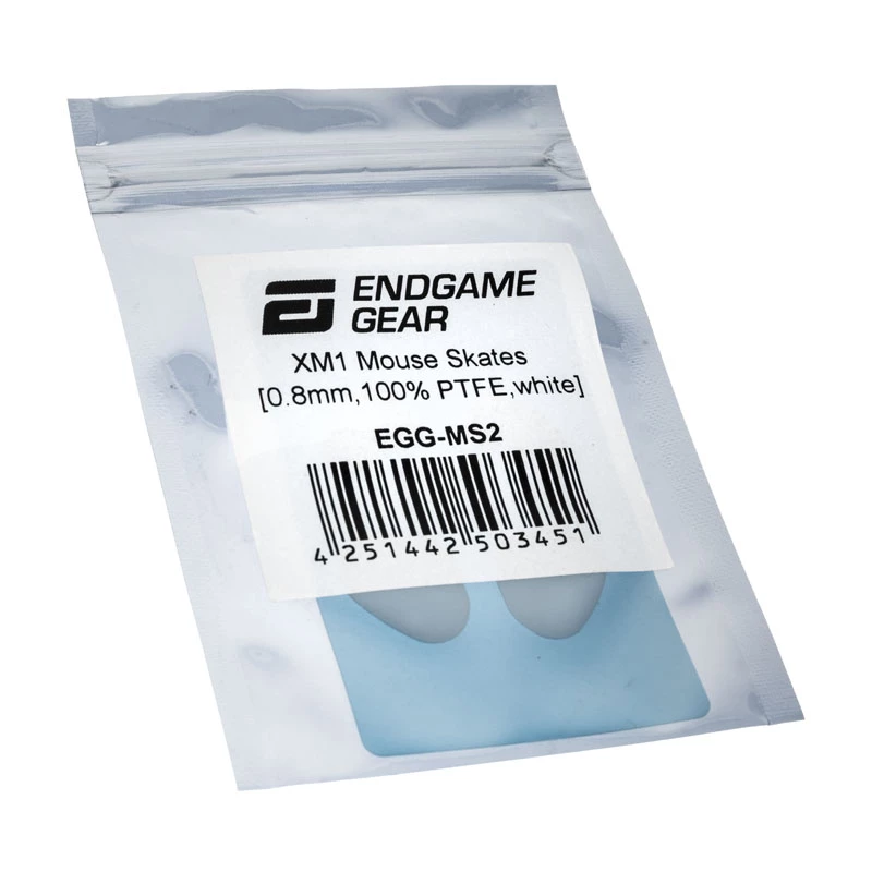Mausfüße Ersatz Endgame Gear EGG-MS2 — Polyethylen, weiß, für Gaming-Mäuse