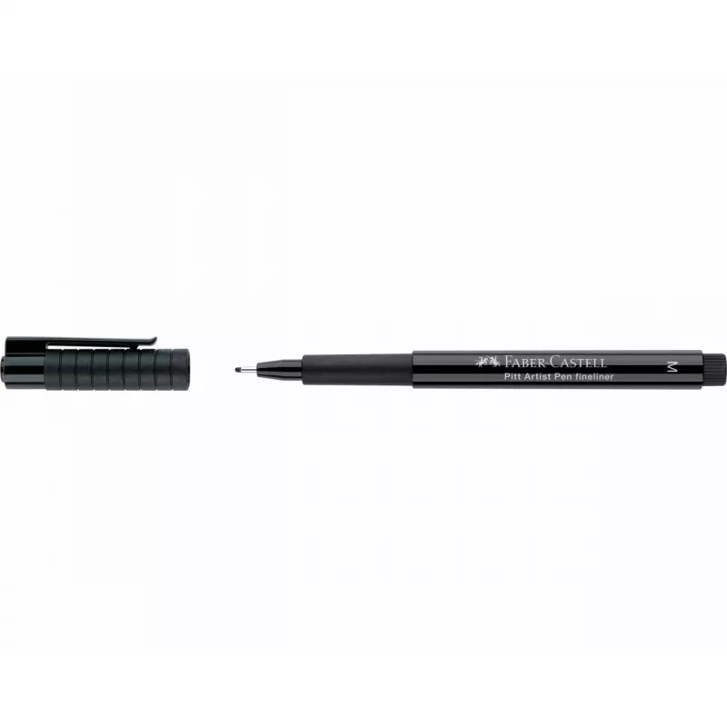 Fineliner Faber-Castell 167399 Schwarz Medium