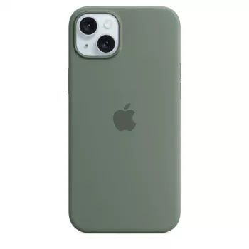 Apple iPhone 15 Plus Silikon Case mit MagSafe - Cypress