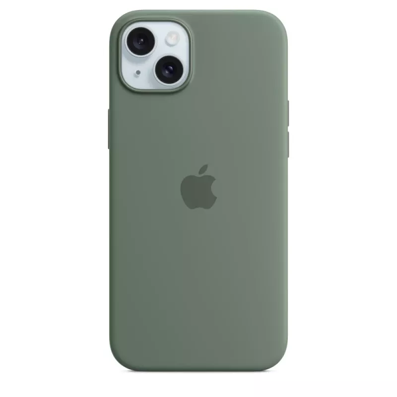 Apple iPhone 15 Plus Silikon Case mit MagSafe - Cypress