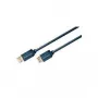 ClickTronic 3m USB 3.0 A/A m/f 3m USB A USB A Blau USB-Kabel (70120)