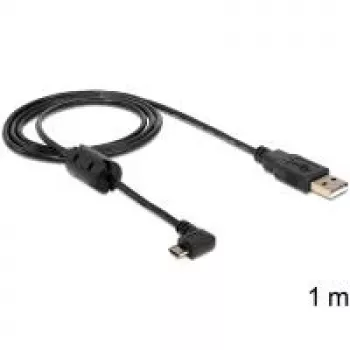 USB-Kabel DeLOCK 83250 USB 2.0 1 m USB A Micro-USB B Schwarz