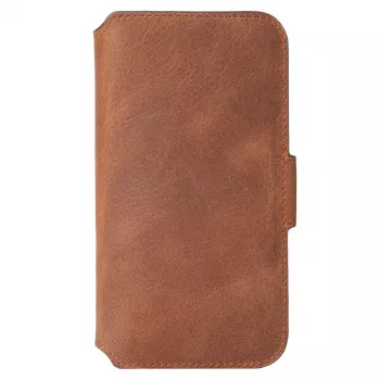 PhoneWallet Krusell für Samsung Galaxy S21+ vintage cognac — Wallet-Handyhülle