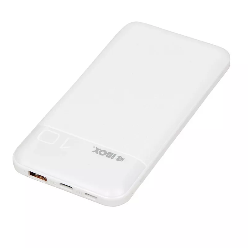 Tragbare Powerbank IBOX IPB10 10000 mAh, Li-Ion, Quick Charge 3.0, USB-C- & USB-A-Ausgänge, 20W PD