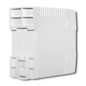 Qoltec Din Rail Netzteil | 40W | 24V | 1.67A | Weiß | schlank