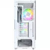 PC-Gehäuse Montech X5 Midi Tower Weiß ATX 3x140mm Lüfter