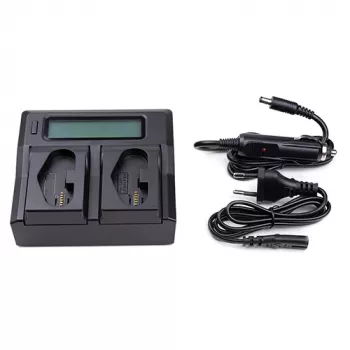Ladegerät für Canon LP-E19, Dual