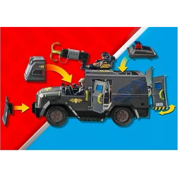 Action-/Abenteuer-Spielset Playmobil City Action 71144 Mehrfarbig 5–10 Jahre