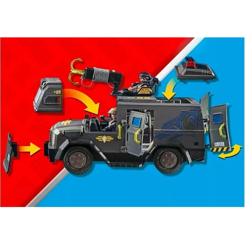 Action-/Abenteuer-Spielset Playmobil City Action 71144 Mehrfarbig 5–10 Jahre