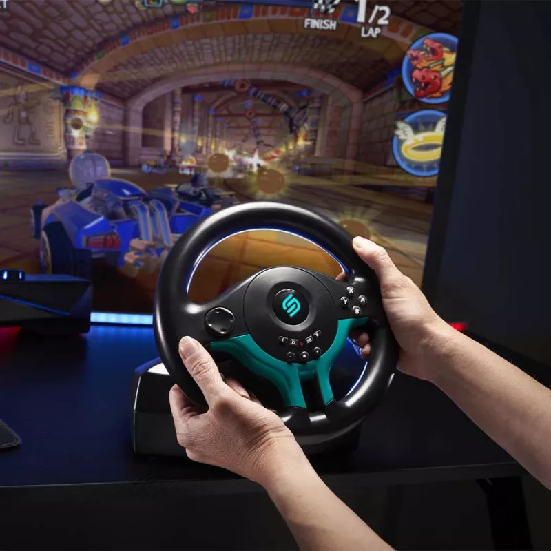 Subsonic Superdrive SV 250-S Lenkrad Blue Edition