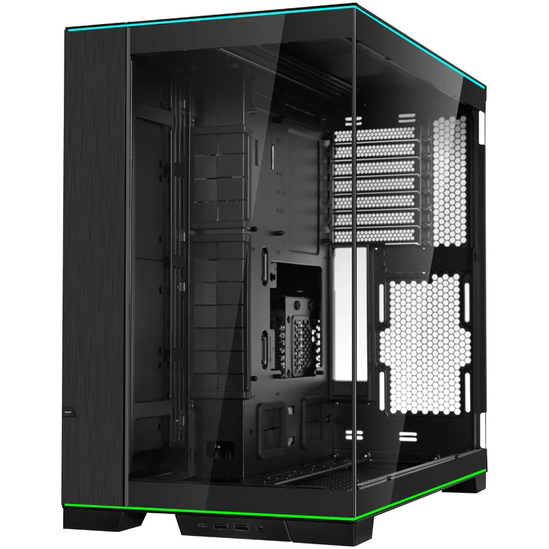 Lian Li O11DERGBX O11D EVO PC-Gehäuse Glas Midi-Tower Schwarz RGB Tempered