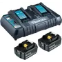 makita Akkus und Ladegerät 199481-4 Lithium-Ionen-Akku 4,0 Ah (199481-4)