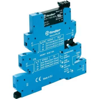 Finder MasterPlus schlankes Koppelrelais für Hutschiene 39.30.3.230.9024 Schaltspannung 24 V/DC (39.30.3.230.9024)