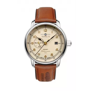 Armbanduhr Zeppelin 9668-5 Automatik Edelstahl wasserbeständig