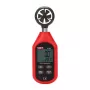 Handanemometer Unit UT363 — Windgeschwindigkeits- und Temperaturmessung, kompaktes tragbares Messgerät