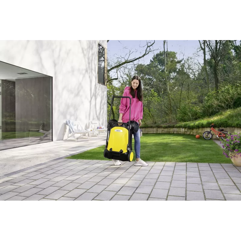 Kehrmaschine Kärcher S 4 Twin 2-in-1 Schwarz Gelb