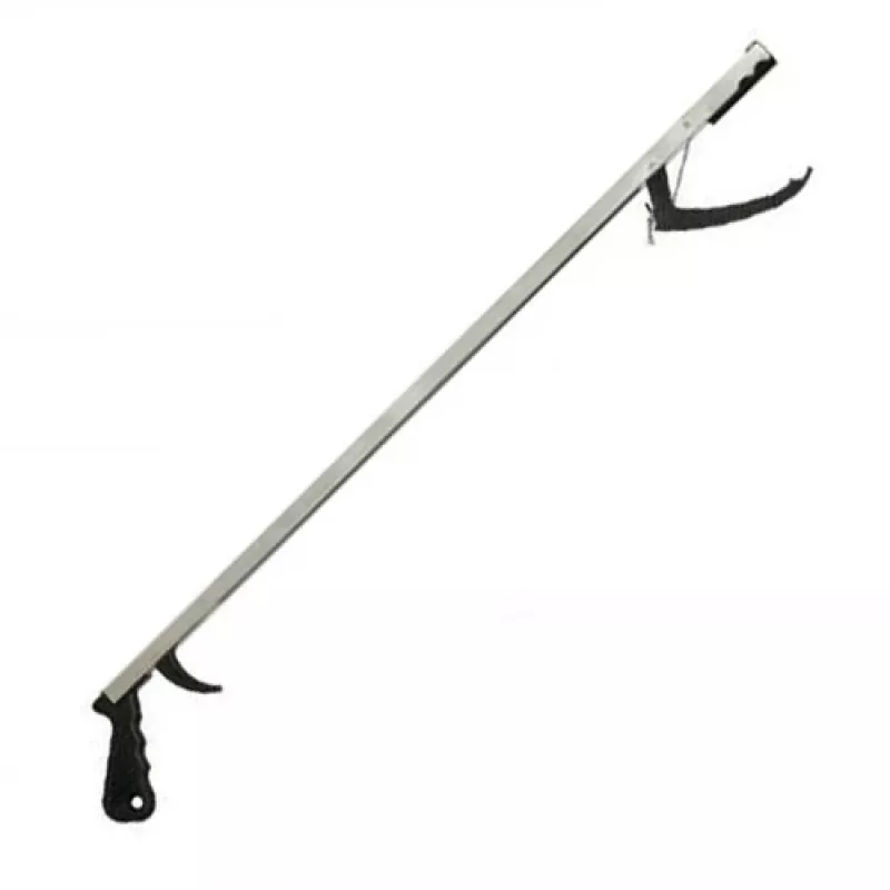 Greifhilfe REHA FUND Senior 78 cm – leichte ergonomische Kunststoff-Greifhilfe mit Haken und Magnet, 170 g