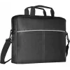Laptoptasche DEFENDER Lite 39,6 cm (15,6 Zoll) Schwarz/Grau, Polyester, Reißverschluss, Tragegriff, abnehmbarer Schultergurt