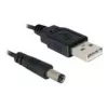 USB-Stromkabel DeLOCK 82197 1 m USB-A Stecker/Stecker