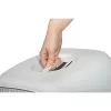Katzenklos mit Haube Rotho Bailey 560×400×390 mm, blau/weiß, Kohlefilter, Griff, Klapptür