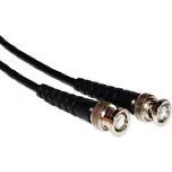 ACT RG-58 Patchkabel schwarz 50 Ohm 7,00 m, 7 m, RG58, BNC, BNC, Schwarz