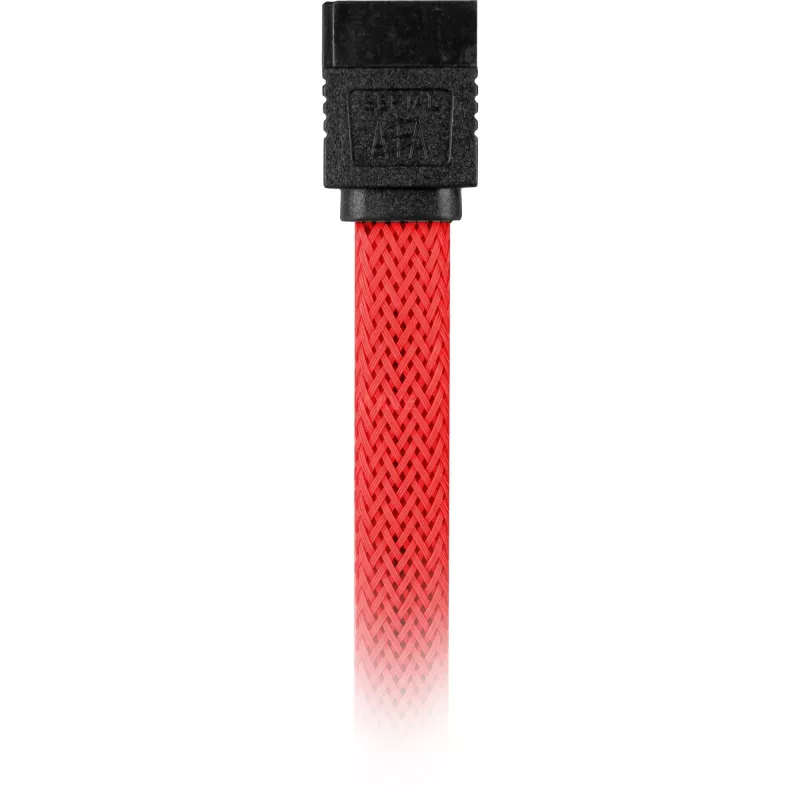 SATA-Kabel Sharkoon SATA 3 0,45m 7-polig Schwarz Rot