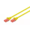 Patchkabel Digitus CAT 6 U/UTP LSZH DK-1617-005/Y