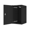 Wandmontiertes Netzwerk-Rack LANBERG WF10-2309-00B — 9HE, 280×469×310 mm, IP20, schwarz