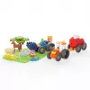 Bausteine Marioinex Farmer Tractor Meadow – 110 Teile, für Kinder ab 6 Jahren, mehrfarbiges Set