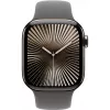Apple Watch S10 Titanium Natural Cellular 42mm (Sport Armband steingrau) M/L