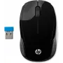 HP Wireless Maus 200, beidhändig, optisch, RF Wireless, 1000 DPI, schwarz