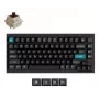 Mechanische 75%-Tastatur Keychron Q1 Ultra 8K – USB + RF Wireless + Bluetooth, RGB, Schwarz
