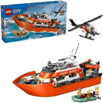 Blocks City 60504 Rettungsboot und Hubschrauber der Küstenwache