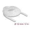 DeLOCK Spiralschlauch flexibel 2 m x 12 mm transparent Polyethylen -40 bis 80 °C