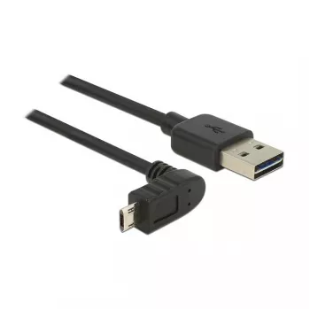 USB-Kabel DeLOCK 83857 USB 2.0 3 m USB A Micro-USB B Schwarz