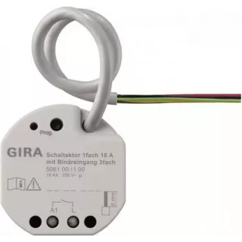 Gira Schaltaktor 1-fach 16A UP KNX Secure 506100 (506100)