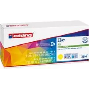 Edding EDD-2207 Toner ersetzt HP 203X (CF542X) Gelb 2500 Seiten kompatibler Toner (18-2207)