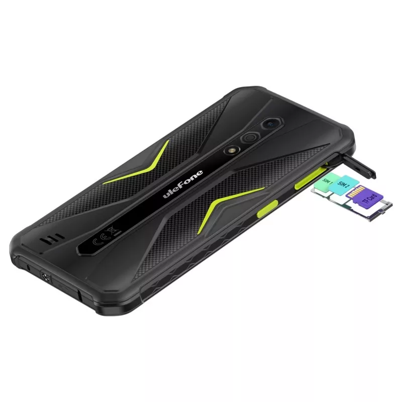 Ulefone Armor X12 Pro 4/64GB Schwarz/Grün ohne Ladegerät