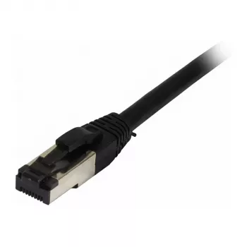 Synergy21 Patchkabel RJ45, CAT8.1 2000Mhz, 7,5m, schwarz, S-STP(S/FTP), TPE/LSZH(SuperFlex), AWG26,
