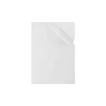 ELBA Prospekthüllen A4, PVC, 0,15 mm, farblos, offen oben und seitlich (680915)